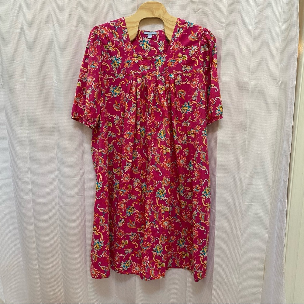 Ladies ONLY NECESSITIES Cotton Mumu Lounger 4X
